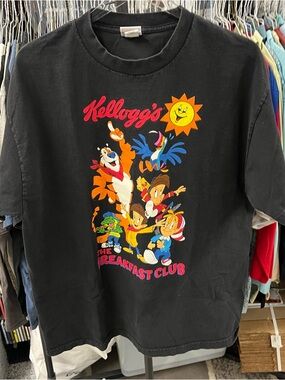 2013 Kellogg’s Cereal The Breakfast Club Shirt Men's Size XL Tony The Tiger